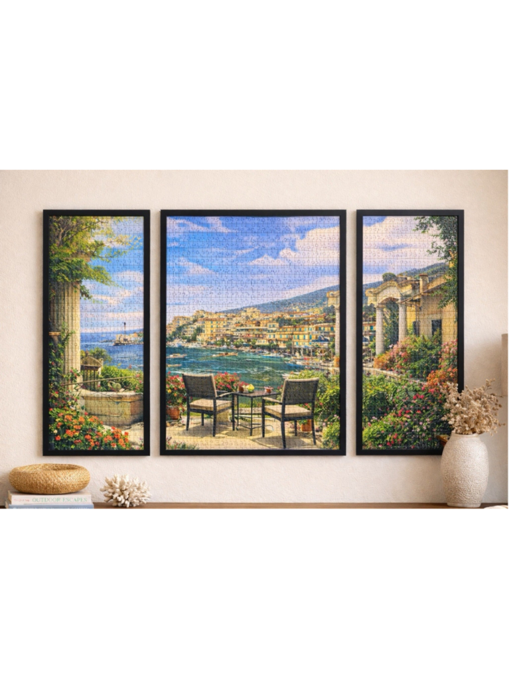 1000 Piece Coastal Sea View Puzzle Wall Art Beach Landscape JIGSOO New Sealed